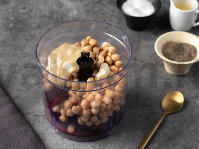 Burokėlių humusas Žingsnis 2