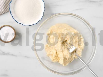 Biskvitinis pyragas su moliūgu Žingsnis 2