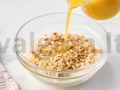 Biskvitinis pyragas su moliūgu Žingsnis 3