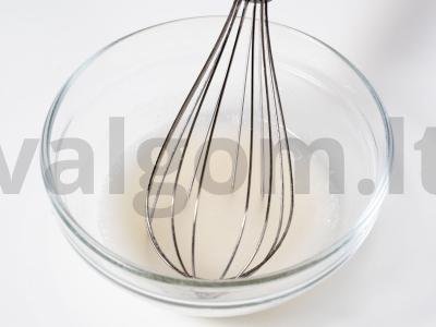 Rūgščiai saldus kinų padažas Žingsnis 1