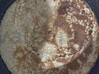 Švelnus avižų blynas su įdaru Žingsnis 5