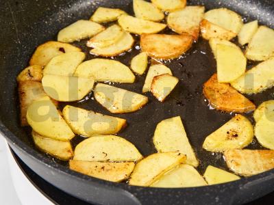 Bulvės su šonine Žingsnis 4