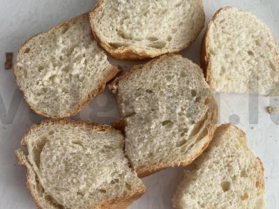 Užkandžių sumuštiniai „Žuvis“ Žingsnis 1