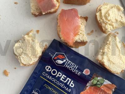 Užkandžių sumuštiniai „Žuvis“ Žingsnis 4