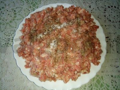 Koldūnai su vištienos skrandžių faršu Žingsnis 2