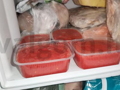 Pomidorų ruošinys žiemai Žingsnis 4