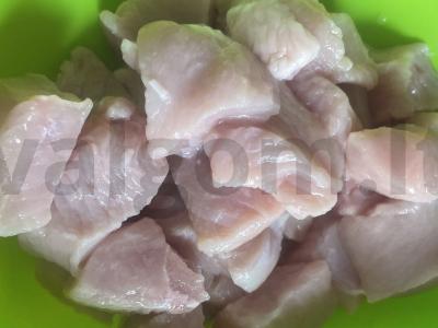 Kalakutienos šašlykai su daržovėmis Žingsnis 1