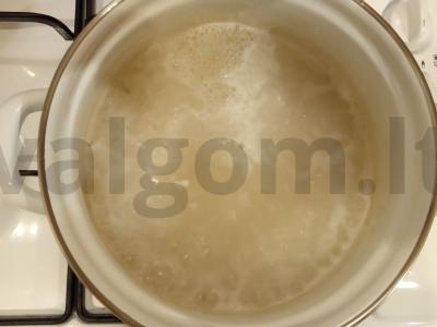 Vištienos šlaunelės terijaki padaže su ryžiais ir daržovėmis Žingsnis 2