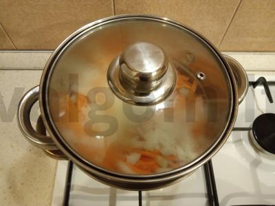 Vištienos šlaunelės terijaki padaže su ryžiais ir daržovėmis Žingsnis 6