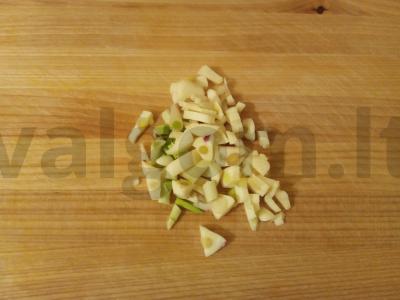 Vištienos šlaunelės terijaki padaže su ryžiais ir daržovėmis Žingsnis 8