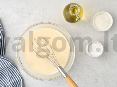 Kopūstų šarlotė Žingsnis 6