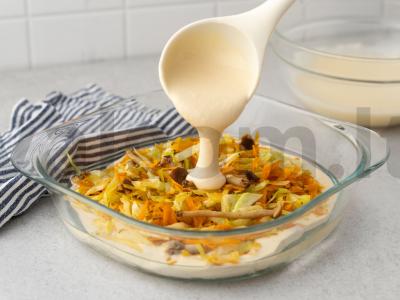 Kopūstų šarlotė Žingsnis 7