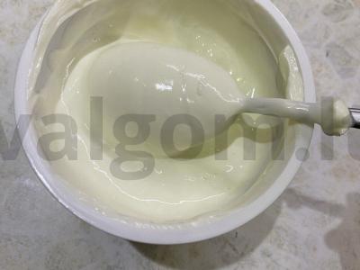 Namų sūris filadelfija iš grietinės Žingsnis 3