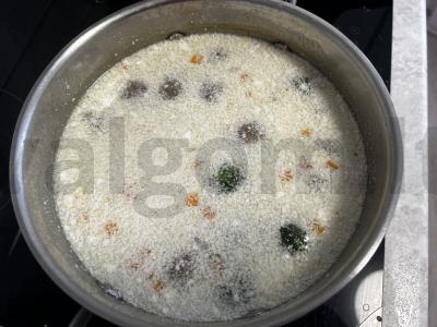 Grietinėlės sriuba su meatballs ir Briuselio kopūstais Žingsnis 7