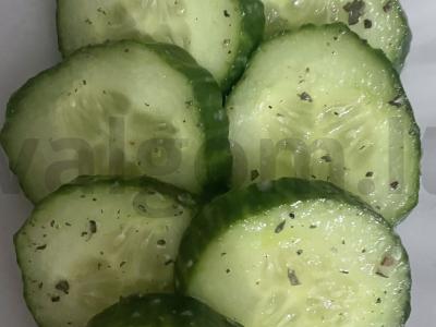 Užkandis „Citrininiai agurkai“ pagrindine nuotrauka