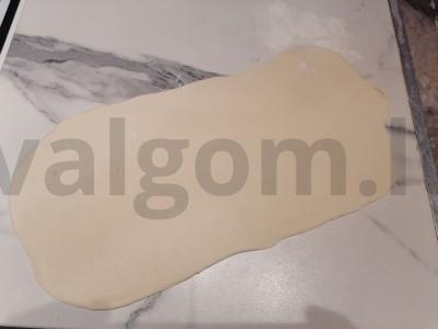 Adžarų hachapuri namuose Žingsnis 1