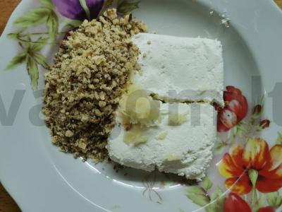 Baklažanų ritinėliai su varške Žingsnis 3