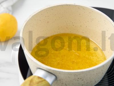 Žuvis su salierais ir citrinos padažu Žingsnis 1