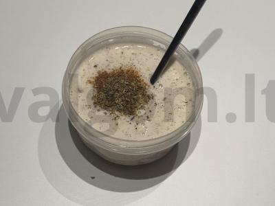 Baltymų vafliai su žalia grikiu Žingsnis 4