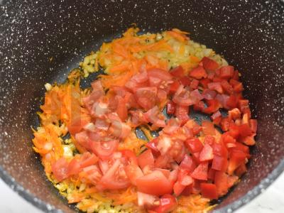 Ryžiai su vištiena ir daržovėmis Žingsnis 2