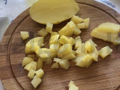 Vegetariškas salotas su grybais Žingsnis 3