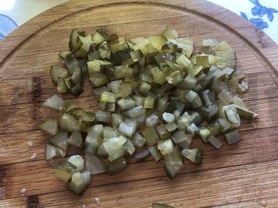 Vegetariškas salotas su grybais Žingsnis 5