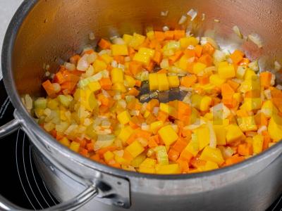 Tirštas žieminis sriuba Žingsnis 3