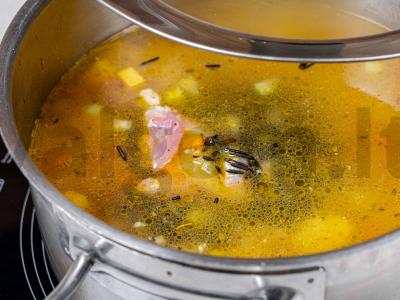 Tirštas žieminis sriuba Žingsnis 5