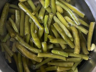 Pupelių užkandis su riešutais Žingsnis 1