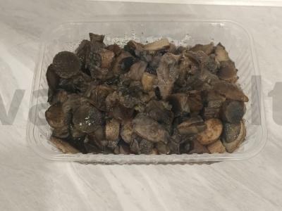 Keptas bulves su grybais pietums Žingsnis 2