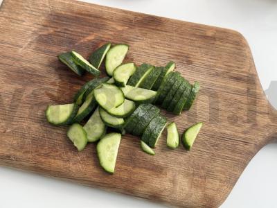 Gruziniškas salotas per 10 minučių Žingsnis 1