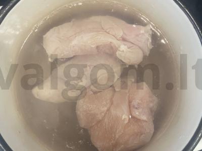 Salotas „Fantazija“ su baltais pupelėmis Žingsnis 1