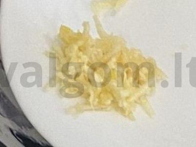 Salotas „Fantazija“ su baltais pupelėmis Žingsnis 4