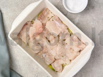 Šamas, keptas su ryžiais orkaitėje Žingsnis 3