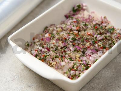 Šamas, keptas su ryžiais orkaitėje Žingsnis 4