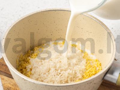 Ryžių-pšenių košė Žingsnis 3