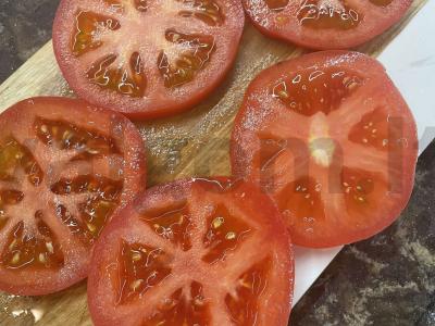 Užkandis „Pomidorai su mocarela“ Žingsnis 1