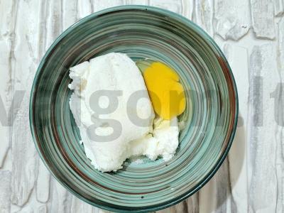 Švelnūs varškės PP sausainiai Žingsnis 1