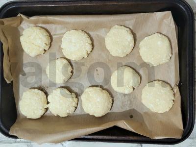 Švelnūs varškės PP sausainiai Žingsnis 4