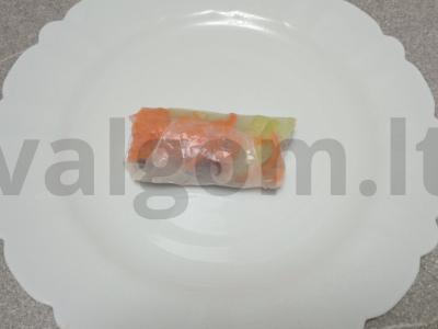 Vietnamietiški ritinėliai su aštuonkojais Žingsnis 6