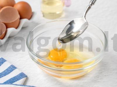 Koldūnai su varške ir špinatais Žingsnis 1