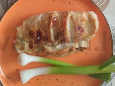 Vištienos filė orkaitėje su mocarela terijaki padaže pagrindine nuotrauka