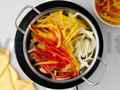 Baklažanai žiemai su pomidorais Žingsnis 4