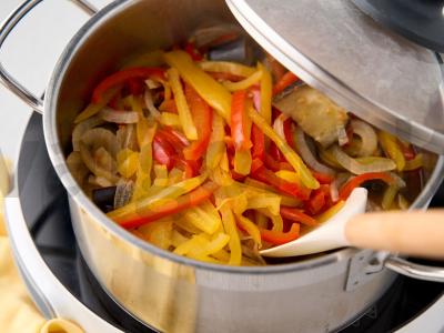 Baklažanai žiemai su pomidorais Žingsnis 6