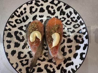 Kepta lašiša Žingsnis 2