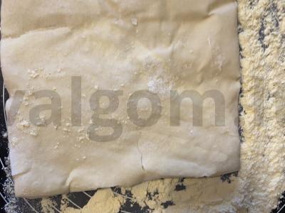 Sluoksniuota širdelė Žingsnis 1