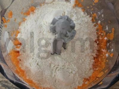 Morkų tortas su šokoladu ir marmeladu Žingsnis 4