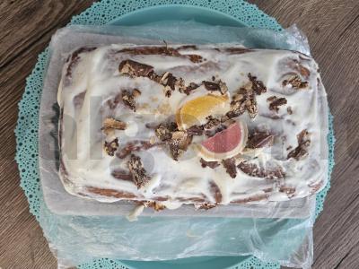 Morkų tortas su šokoladu ir marmeladu pagrindine nuotrauka