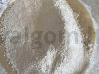 Purūs blynai iš be laktozės jogurto su razinomis „Skoningi“ Žingsnis 4