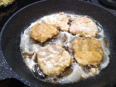 Vištienos atpjovos sūrio tešloje Žingsnis 3